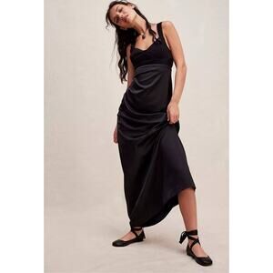 Free People | Dresses | Free People Bali Keely Embroidered Dots Lace Inset Maxi  Dress | Poshmark